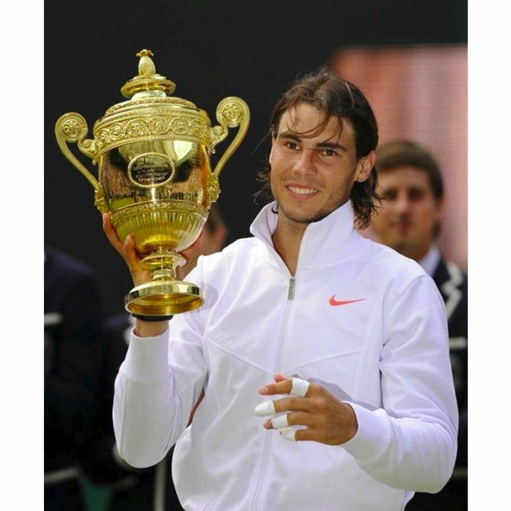 NEW Nike Rafael Nadal Wimbledon Tennis Jacket RARE